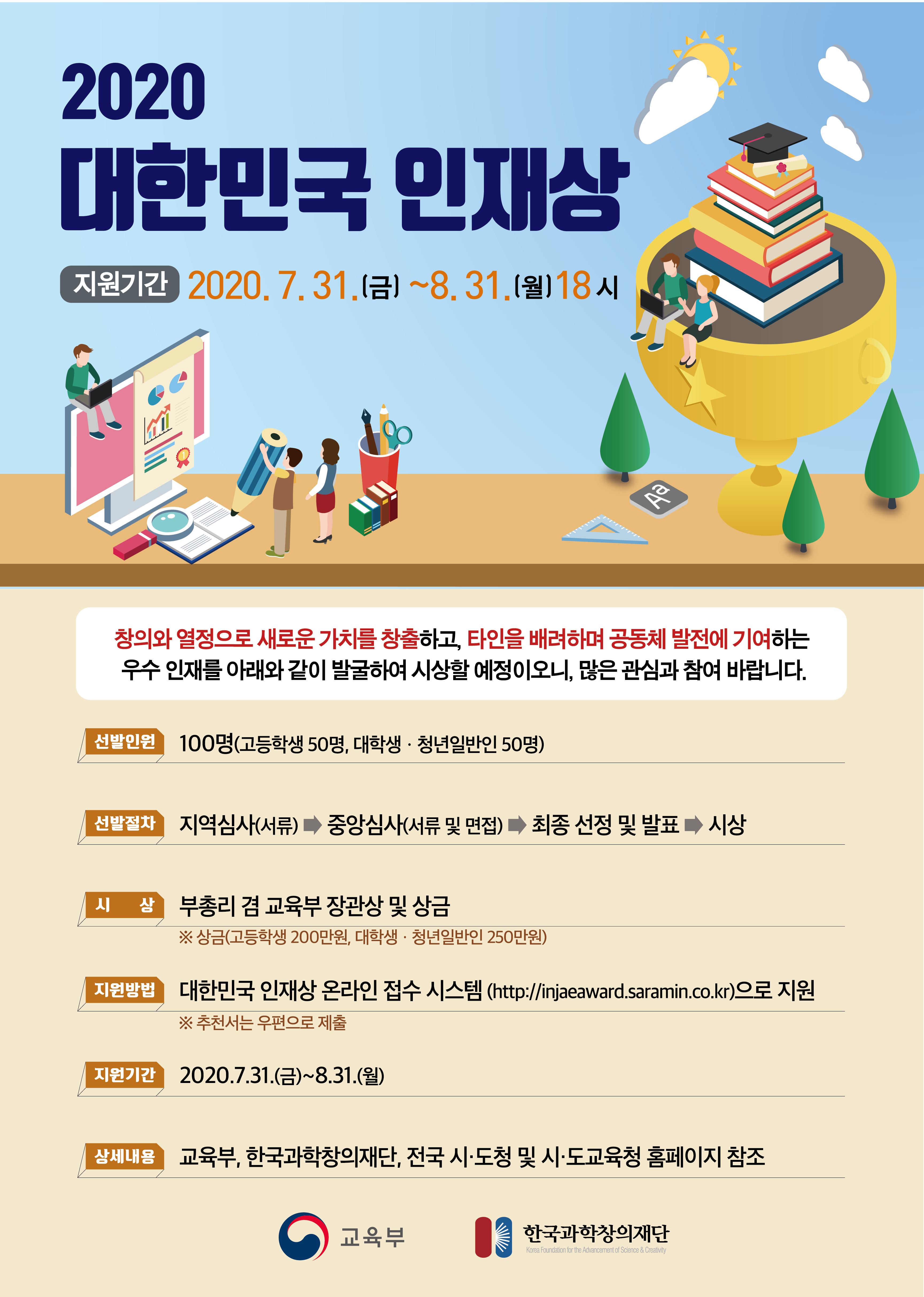 \'2020 대한민국 인재상\' 선발 안내