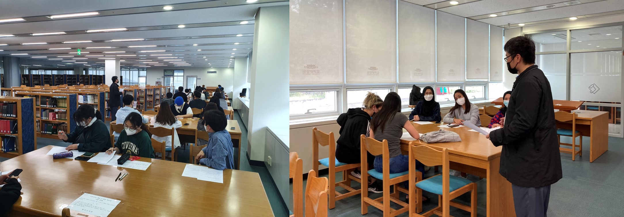 우리학교 도서관에서는 ㅇㅇㅇ을 준다! 원각도서관, 이용자 교육과 함께 간식 나눔 이벤트 진행