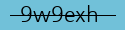 security code